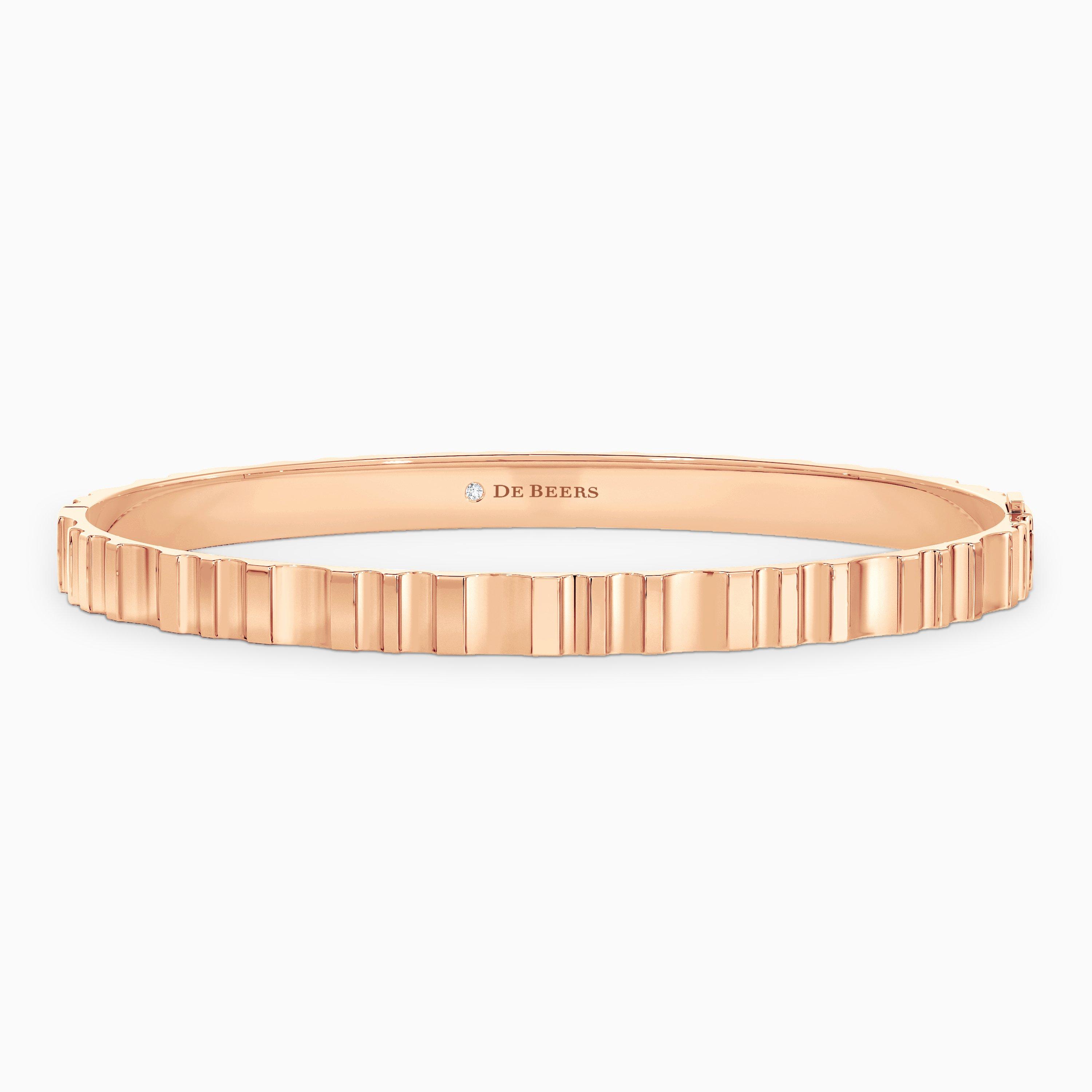 De Beers RVL Bangle in Rose Gold, image 1