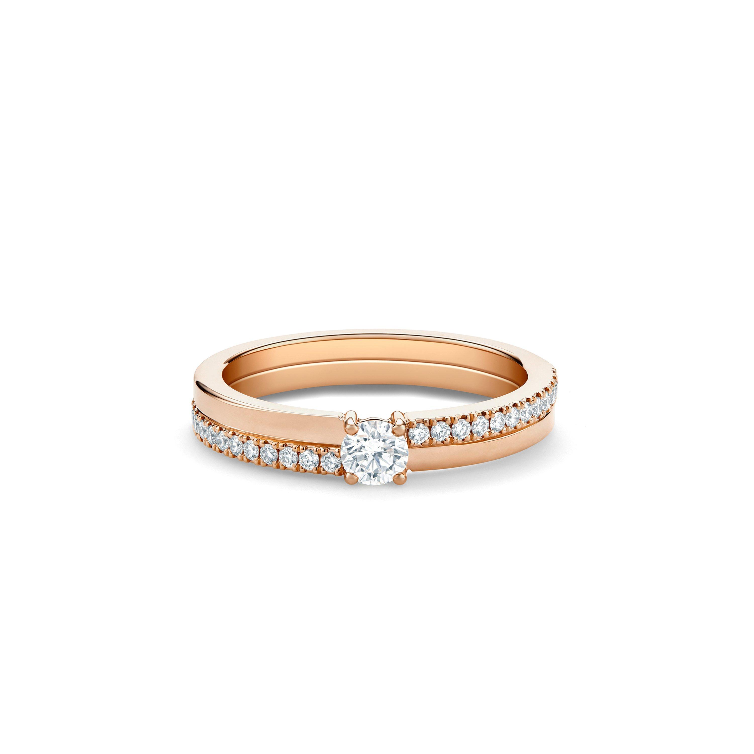 The Promise small round brilliant diamond ring, image 1